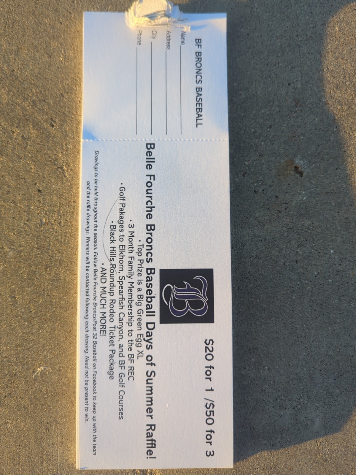 Raffle Tickets