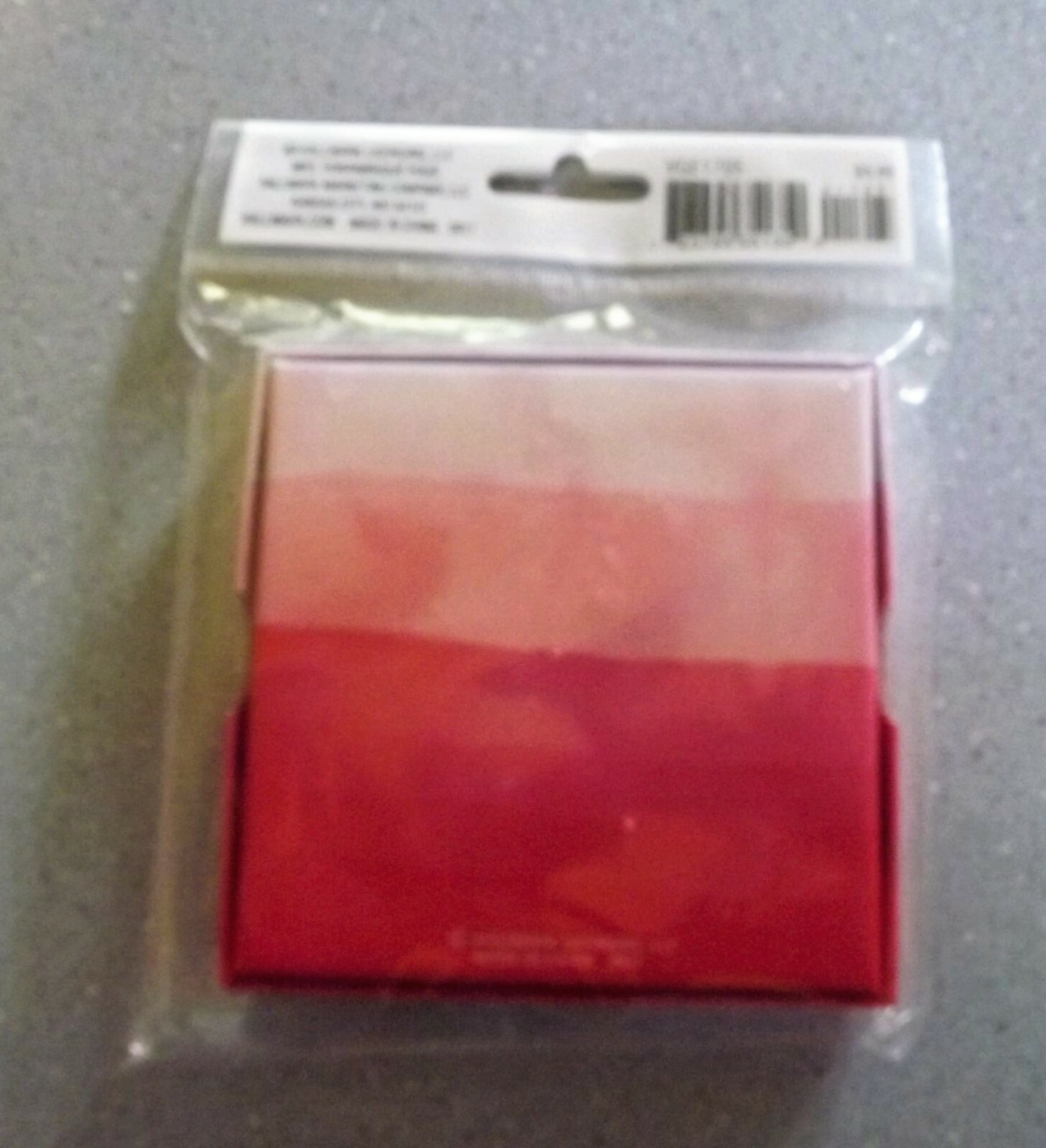 XO Amor Amore Love Gift Card Holder – Pink Ombre with Gold XO Letters – NIP