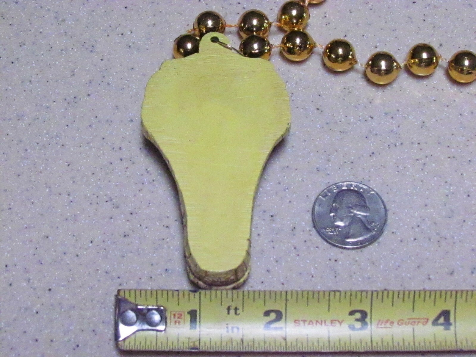 Alligator Necklace Mardi Gras Beads Gator Head Florida Party Beaded UF Gators