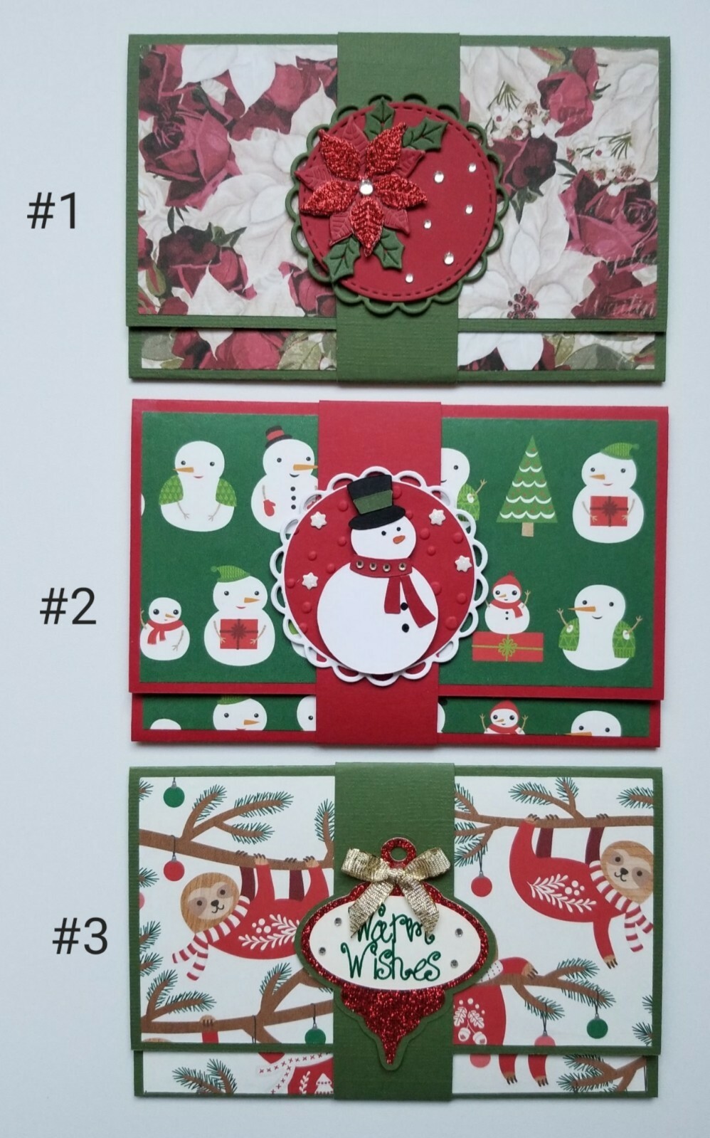 Christmas Gift Card/Money Holder, Holiday Gift Card/Cash Holder