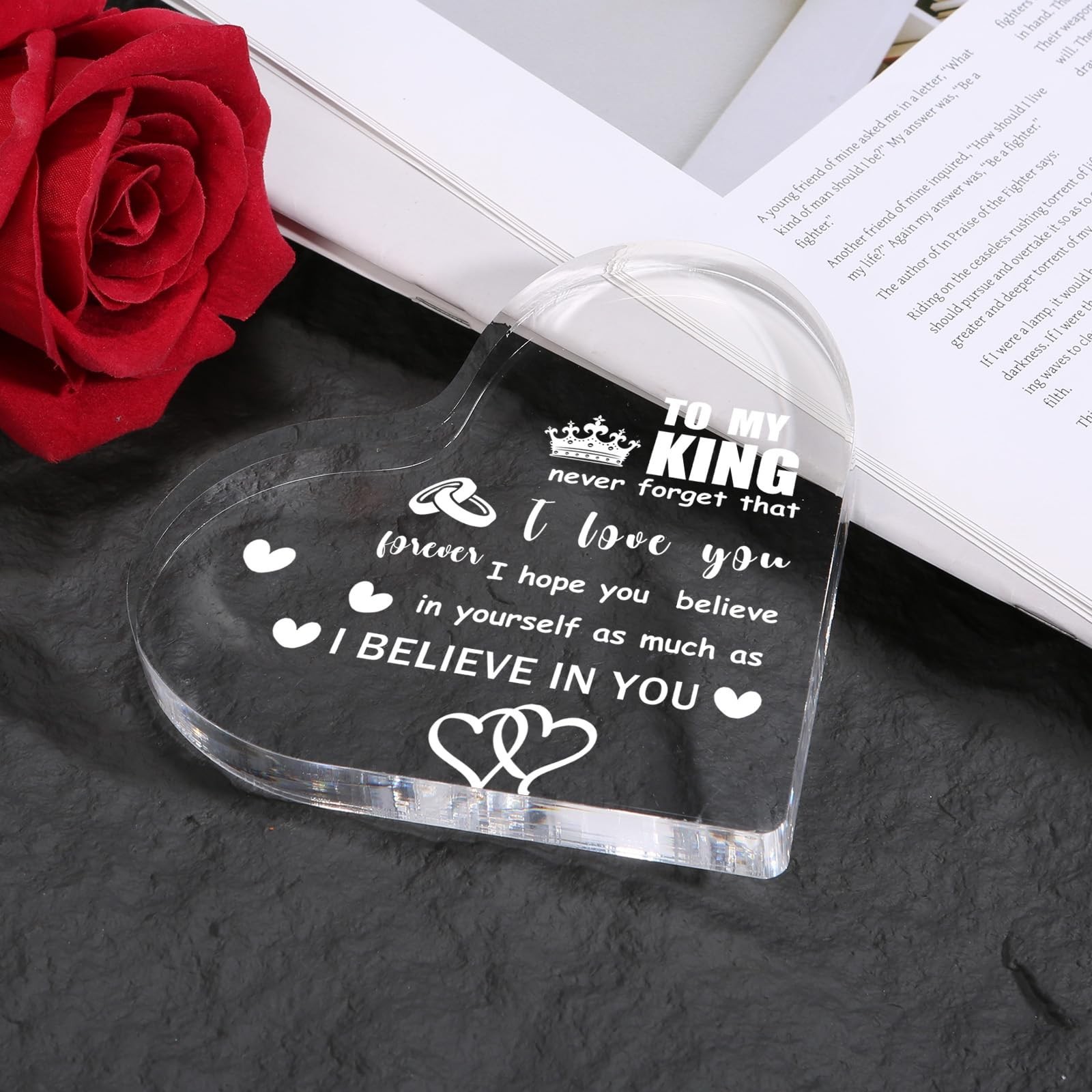 Gifts for Boyfriend, Men, Husband, I Love You Romantic Birthday Anniversary R…