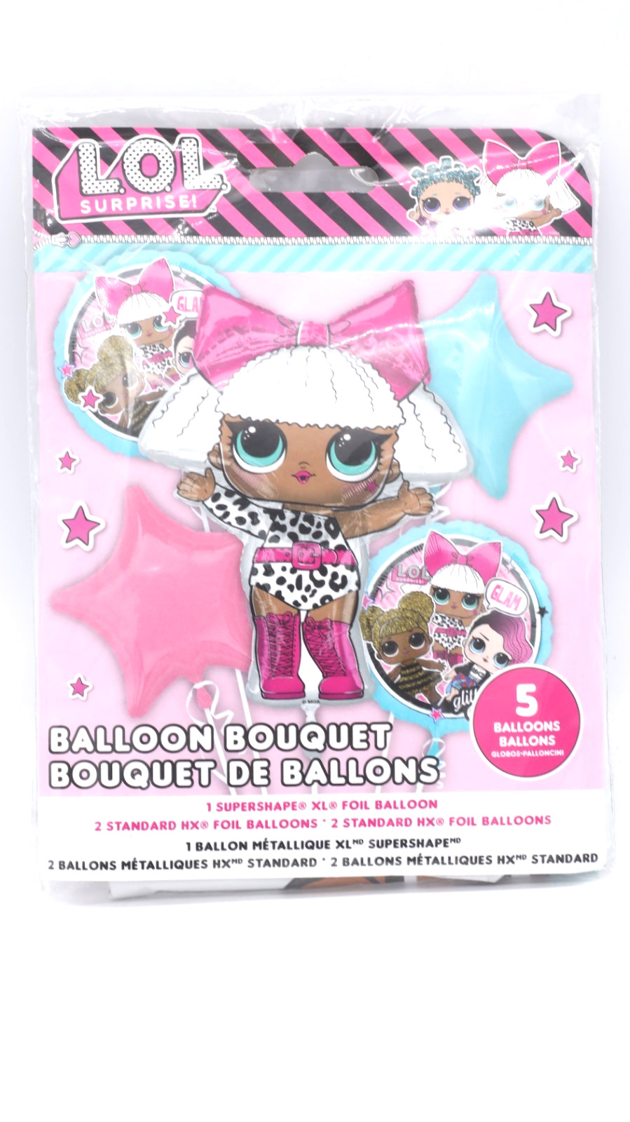 New LOL Surprise 5 Balloon Bouquet