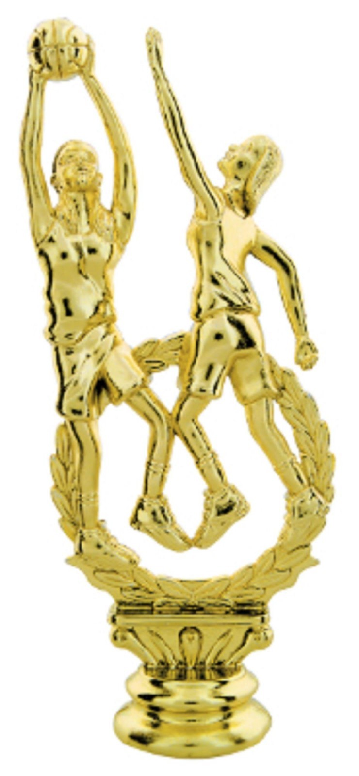 Double Female Basketball Figure Game Sport Trophy Award LOW AS $2.99 ea T-317