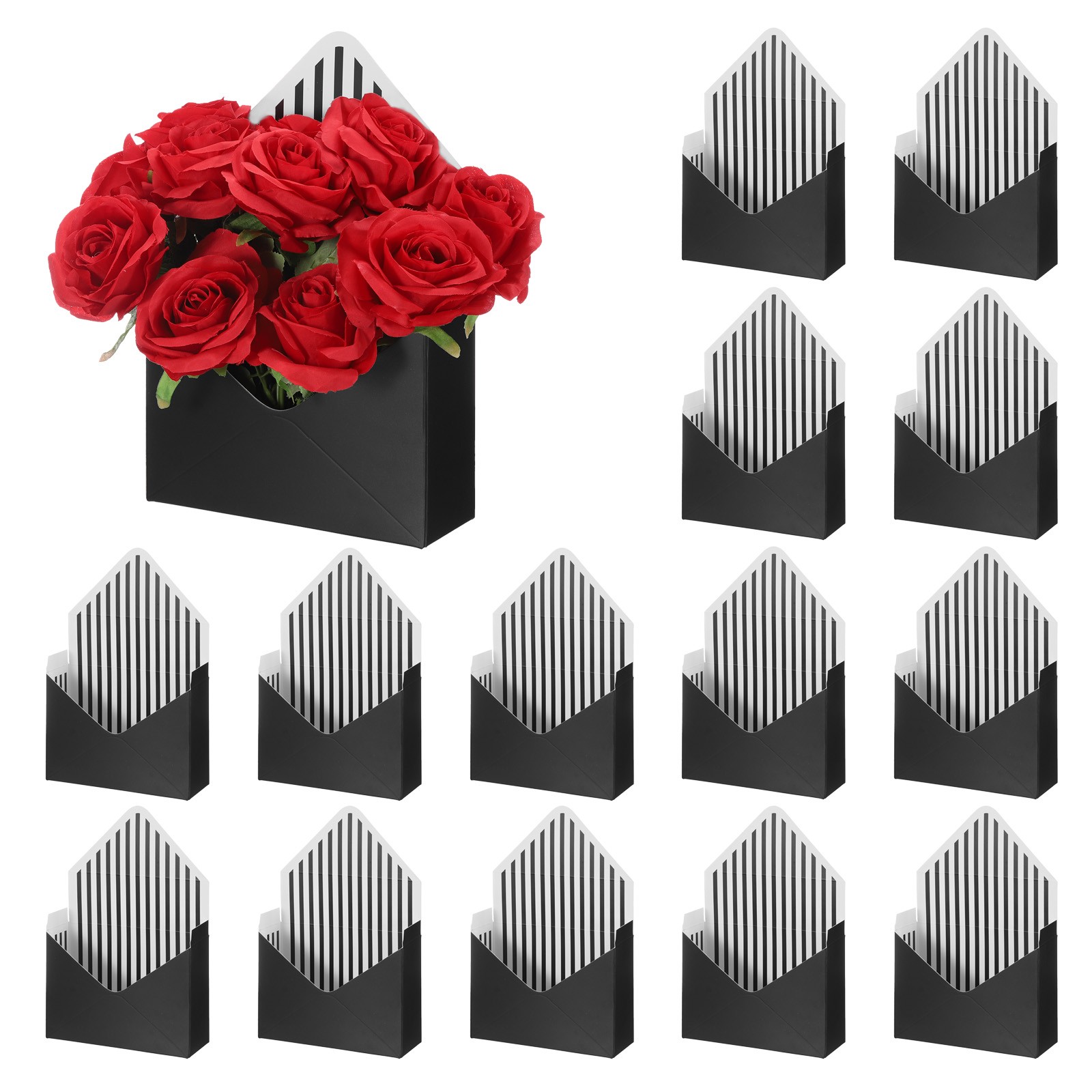 Paper Flower Bags, 20 Pcs Paper Bouquet Flower Envelope Gift Bag
