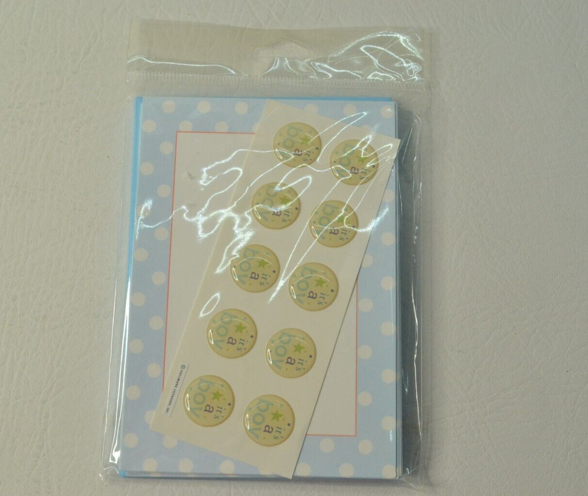 It’s a Boy Heartline Hallmark, 10 Baby Shower Greeting Cards Birth Announcements