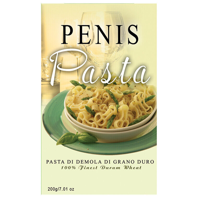 Penis Pasta 100% Durum Wheat – Bachelorette Bride to Be Fun Shower Gag Gift
