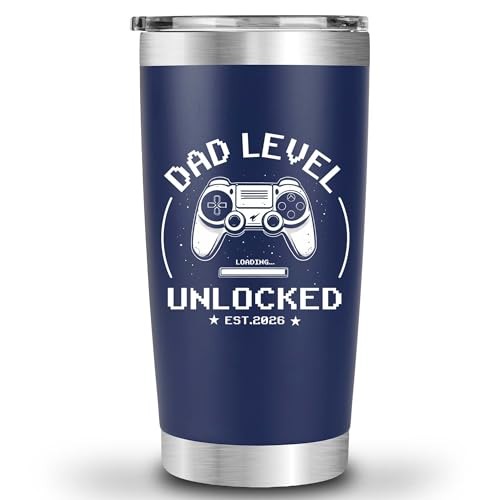 Promoted to Tumbler 20oz – New Dad Gifts for First Time Daddy, Dad 2026