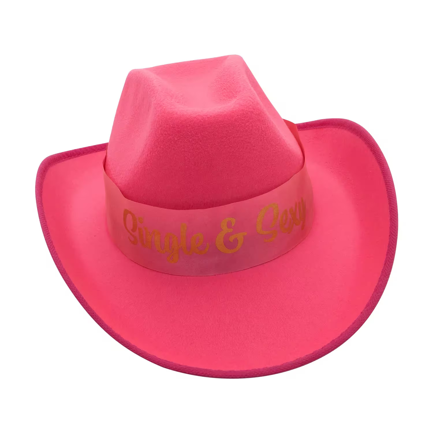 Fun Express Bachelorette Party Pink & White Hat Sashes 33″ x 2″ – 10 Pieces