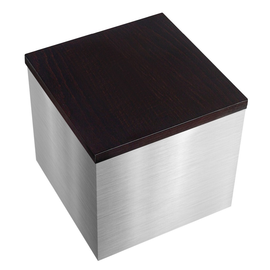 Silver Box For Ashes – Exclusive stainless steel cremation urn for Adult ashe