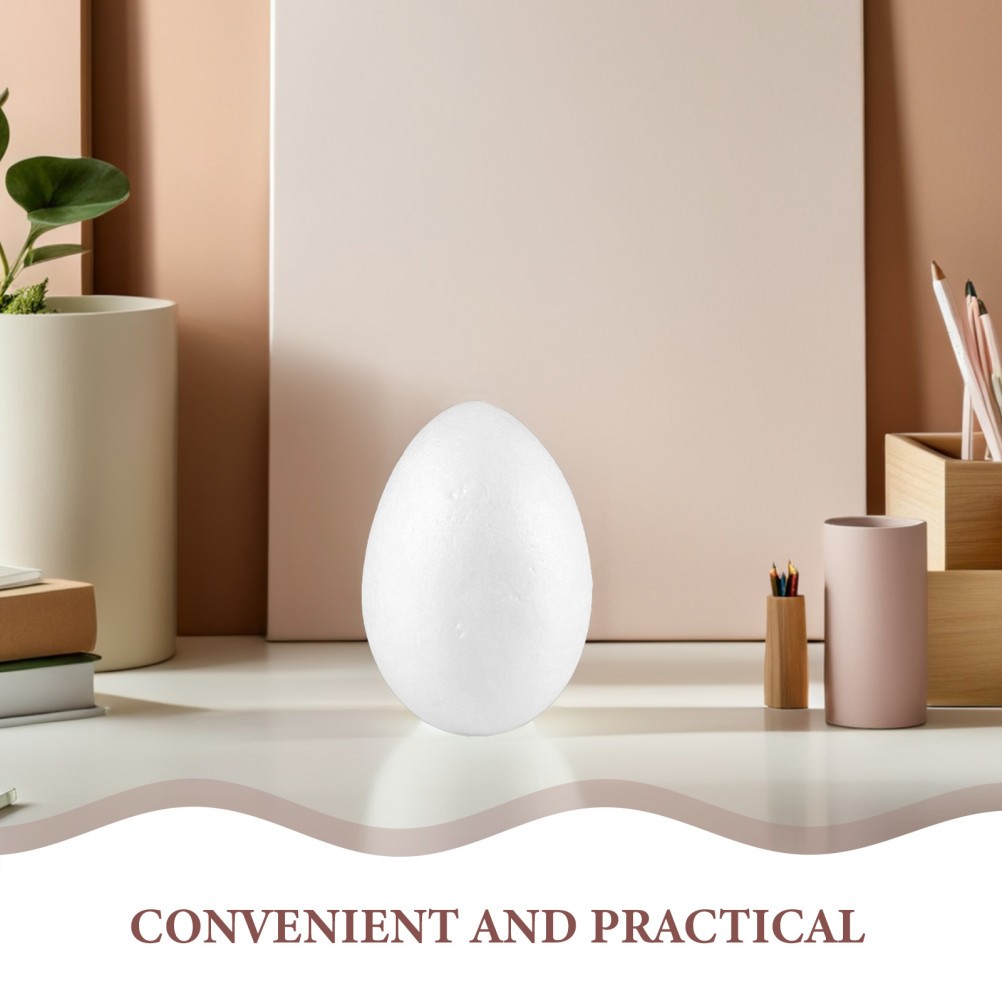 4Pcs Foam Easter Eggs for Hanging Decoration DIY Craft and Easter Party Use