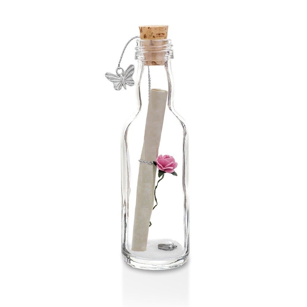Personalised Birthday Gifts for Her | Message in a Bottle with Gift Box | Unique