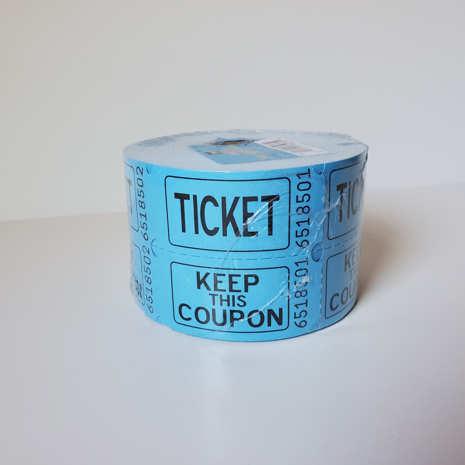 3 Rolls Raffle Tickets Roll of 500 Double Stub Split The Pot 50/50 Made USA Lot