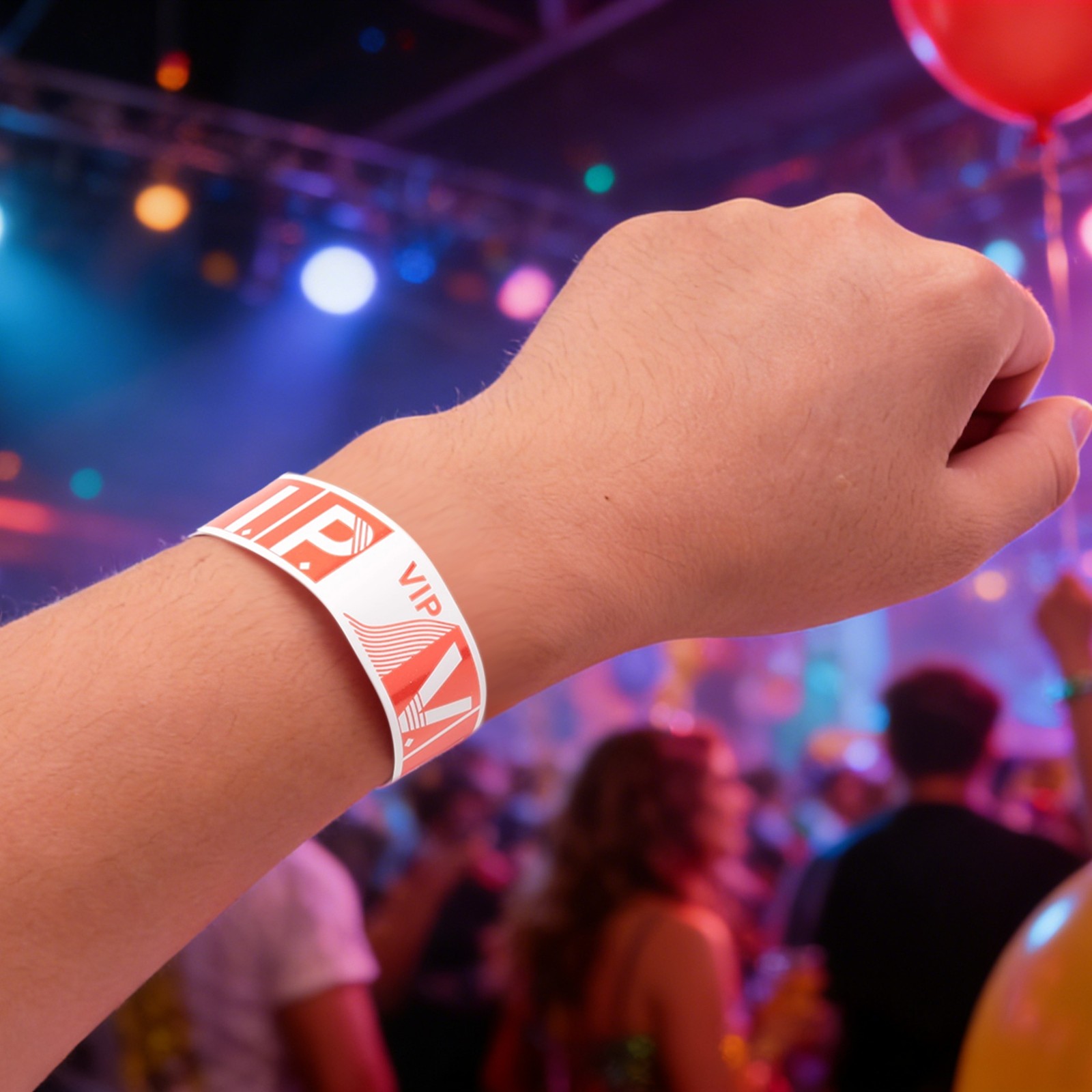 600 Pack VIP Bracelets VIP Wristbands VIP Wristbands Neon Colored1632