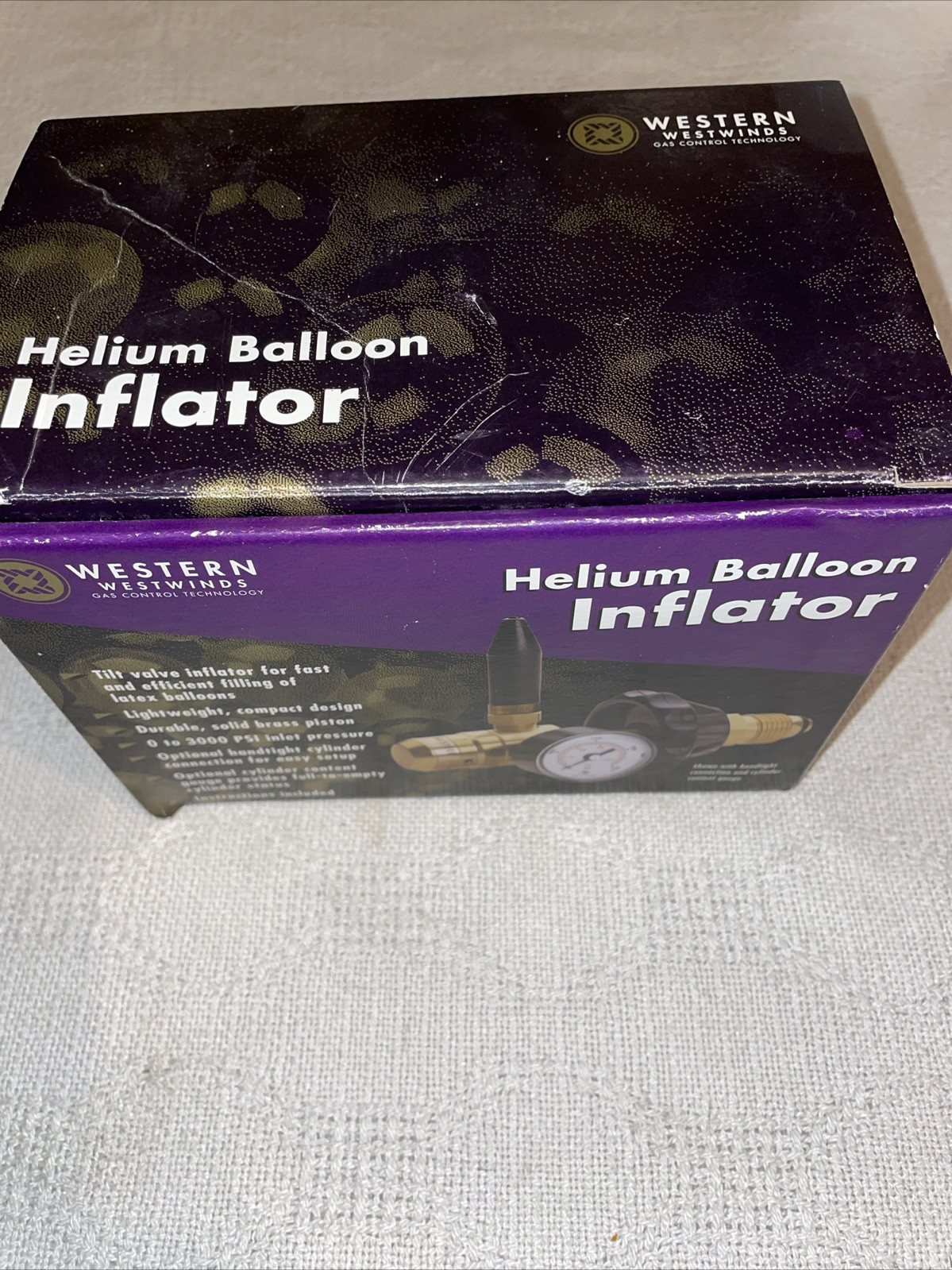 Western Westwinds Model RPB-6HG Tilt Valve Helium Ballon Inflator