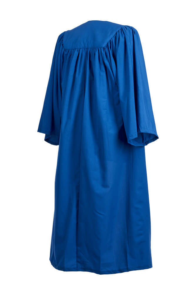 Childrens Choir Gown Age 4 5 6 7 -13 Years Kids Nursery Blue Graduation Costume