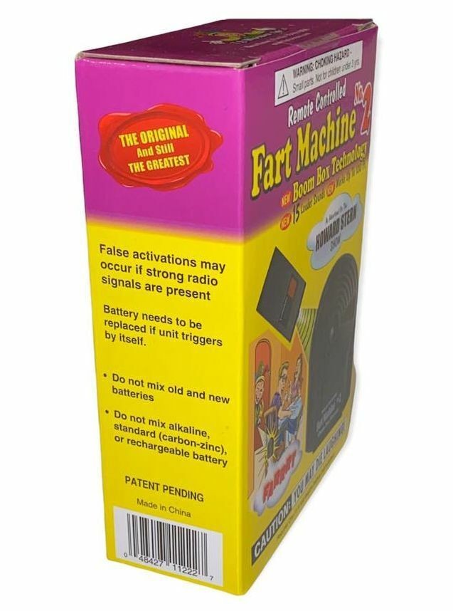 1 FART MACHINE #2 with remote + 1 Rattlesnake Eggs Envelope COMBO ~ Prank Joke