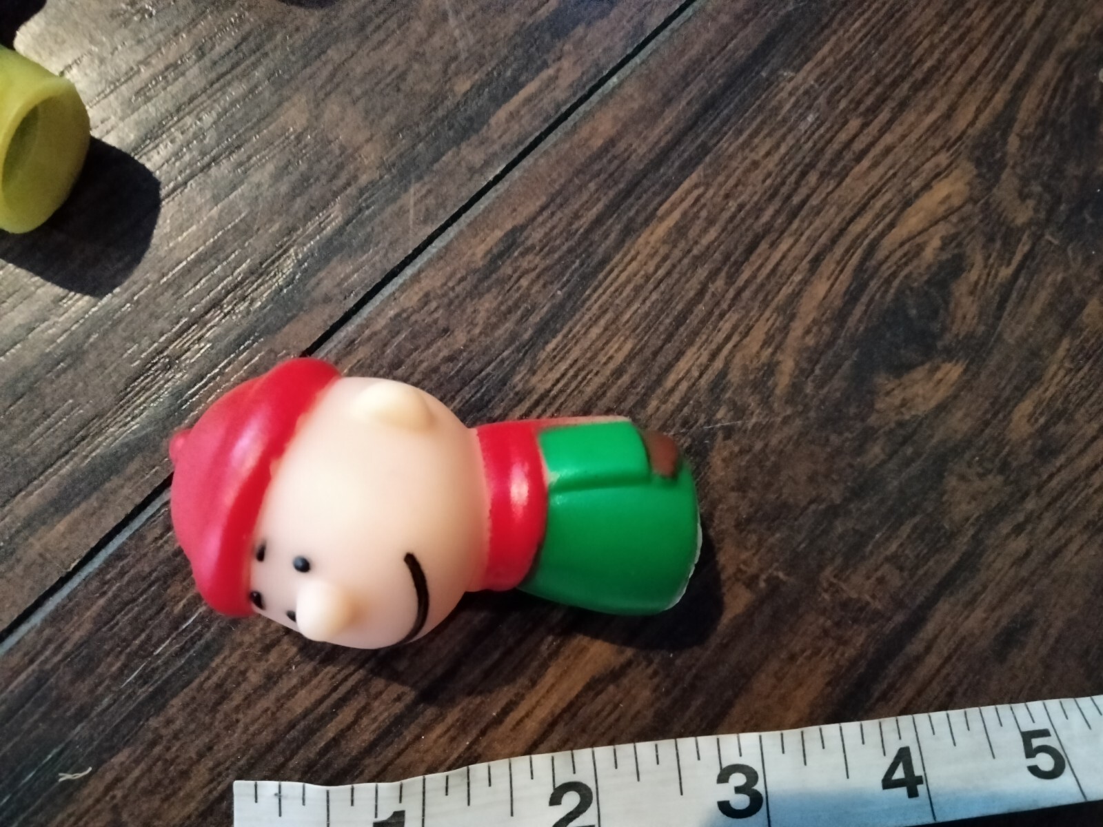 Lot 3 PEANUTS PLASTIC FINGER PUPPETS CHRISTMAS SNOOPY charlie brown Woodstock