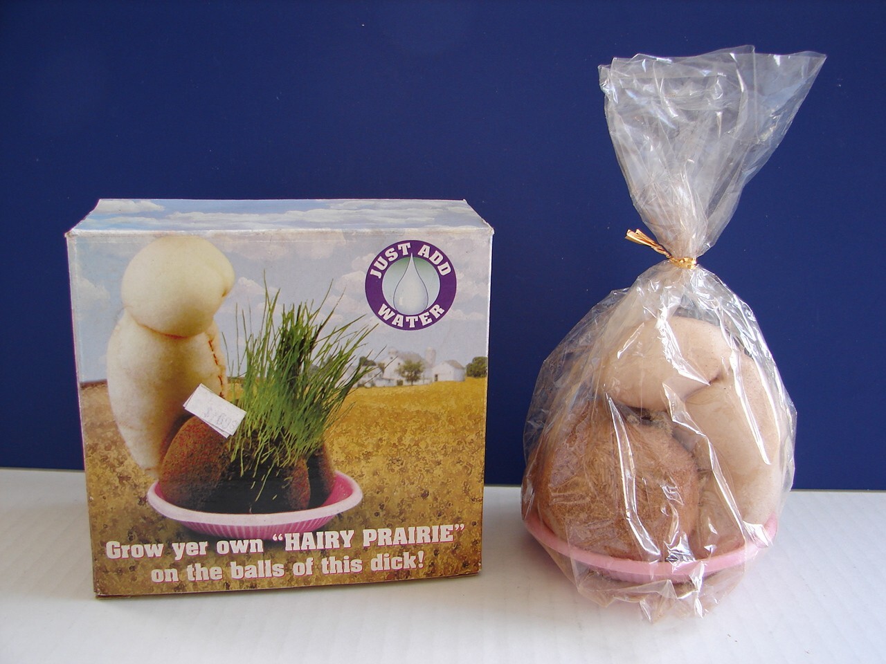 Novelty Funny GROW A PENIS HAIRY PRAIRE Adults Bachelor 2000 PIPEDREAM PRODUCTS