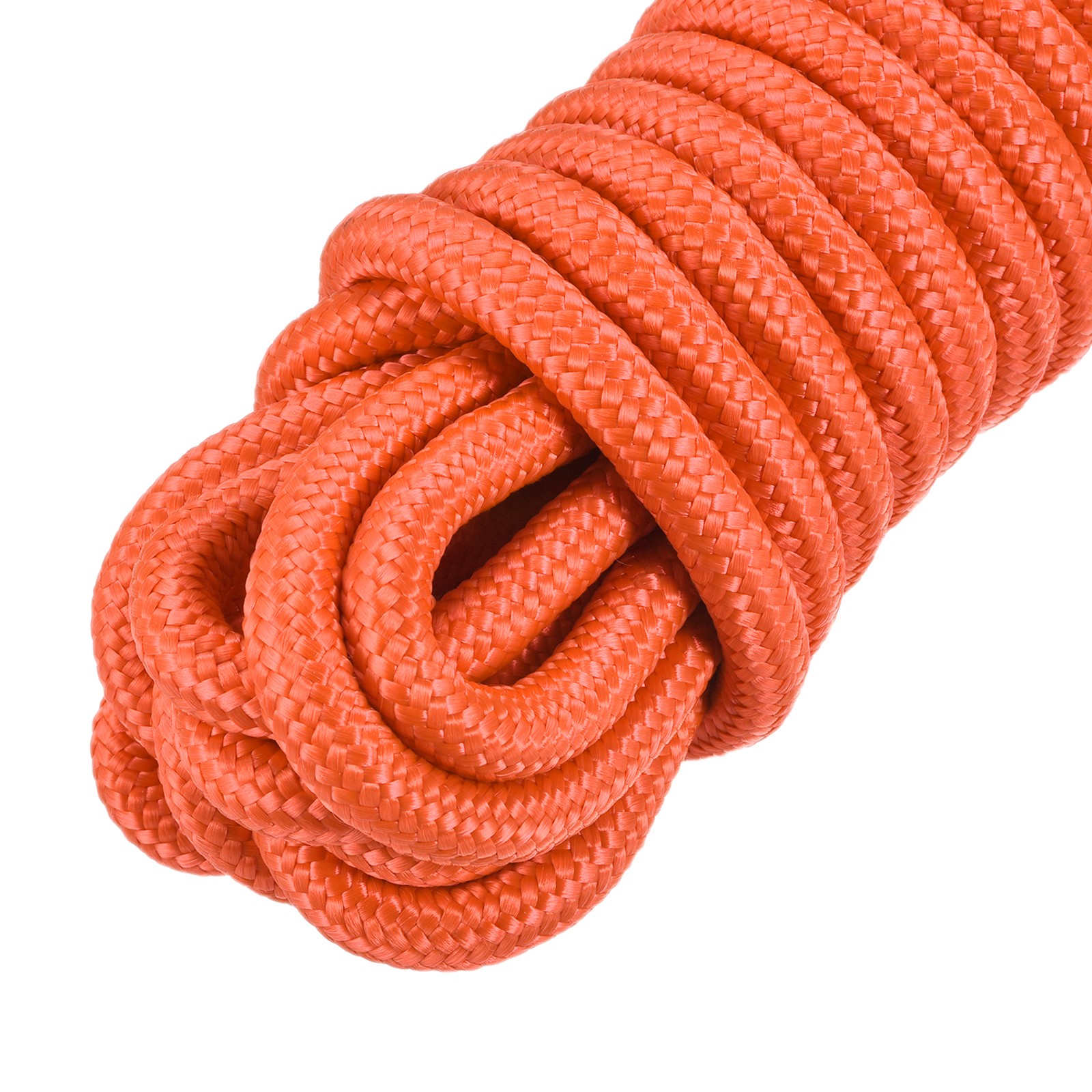 Polypropylene Braid Rope Rope 10M/33ft 3/8″ Orange