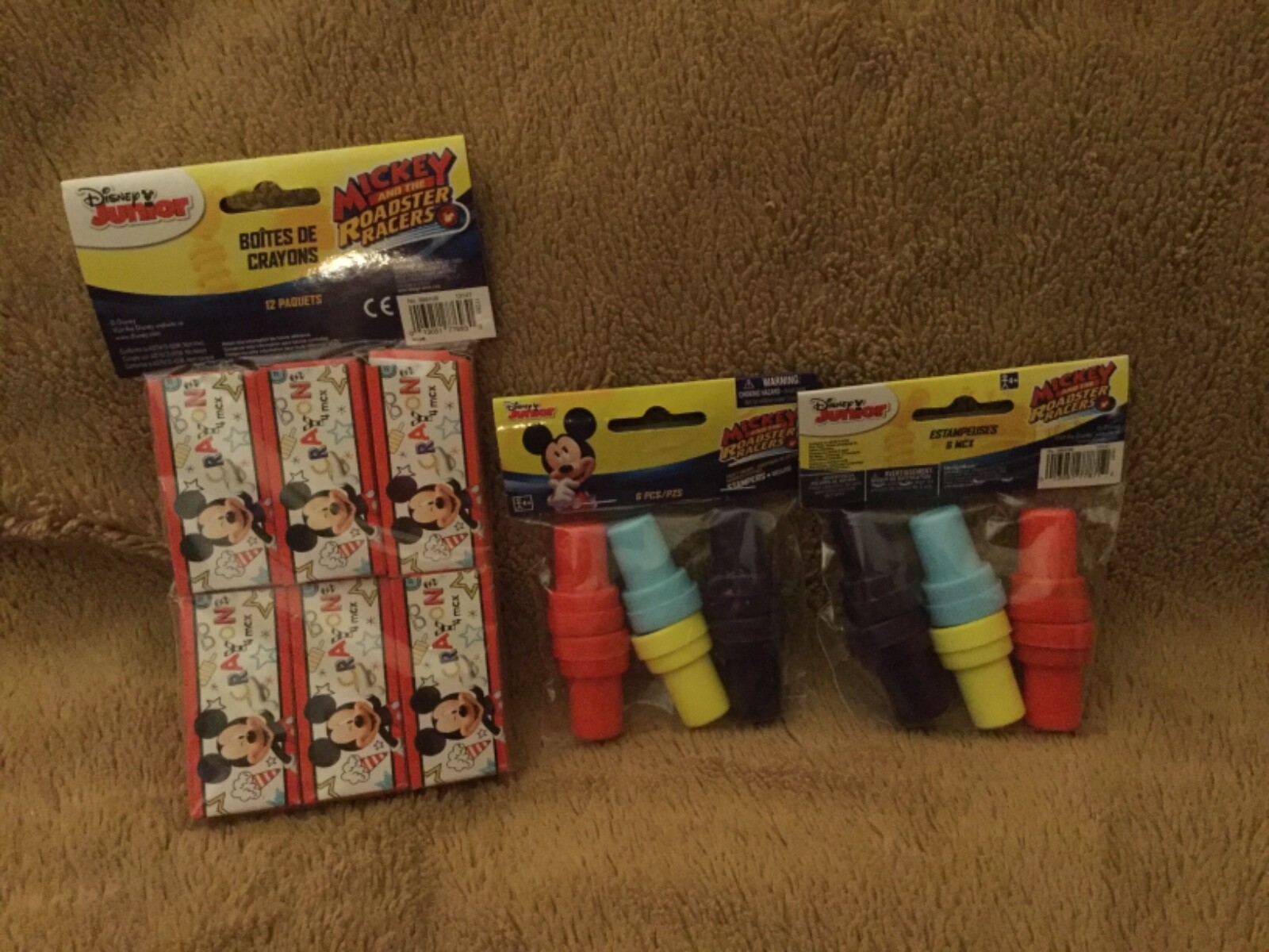 Huge lot Mickey Mouse roadster racers Birthday party supplies decorations favors