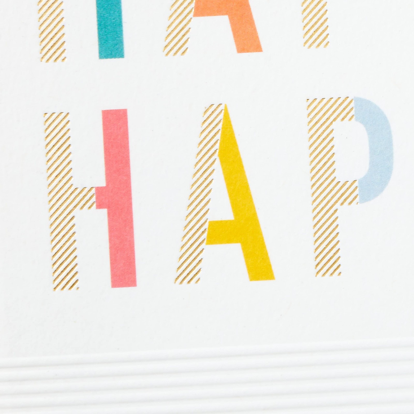 Hallmark Signature Birthday Card 4 inches x 6 inches, Happy