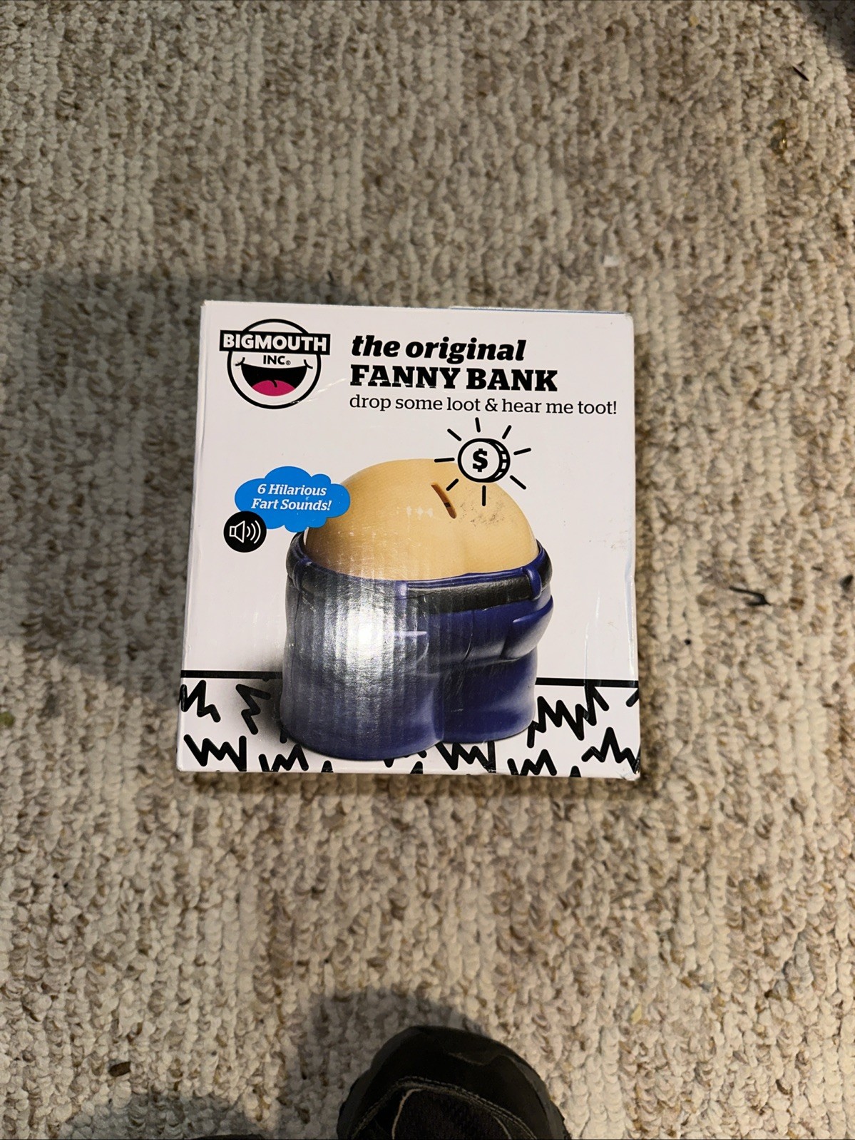 Fanny Piggy Butt Bank ~ The Fart Poop Machine Bank ~ GaG Prank Novelty Joke Toy