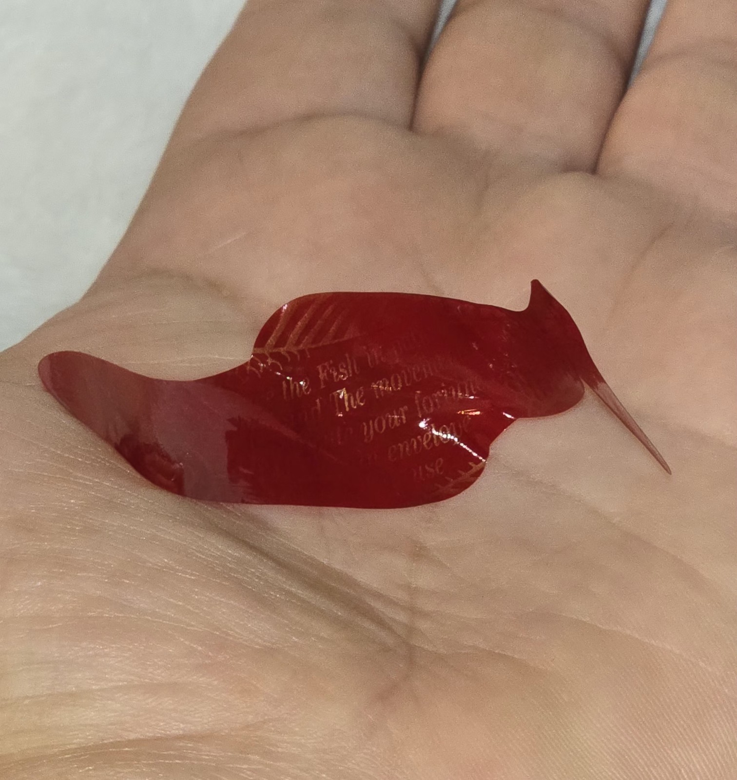 12 Fortune Telling Fish – Miracle Teller Palm Reading Gag Party Toy Gift.bin1 s