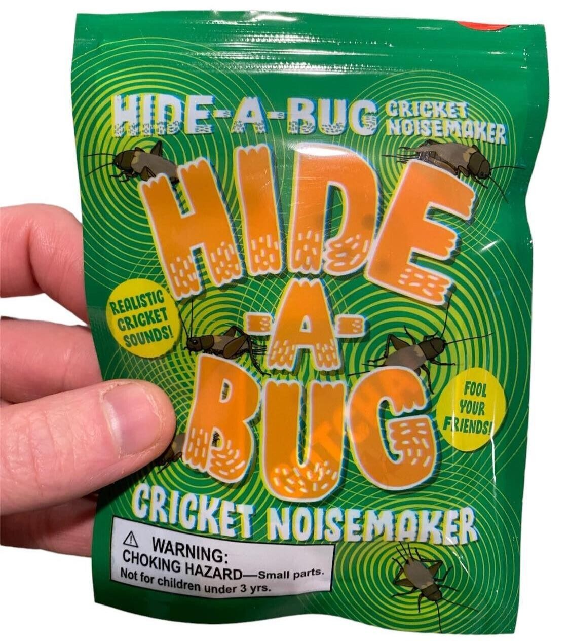 Hide A Bug Cricket Sound Noisemaker – Hilarious GaG Prank Joke Trick Noise Maker