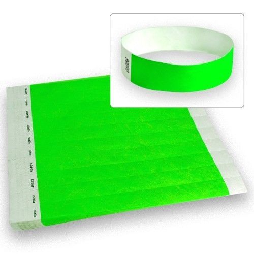 100ct, 500ct or 1000ct-3/4″ Tyvek Armbands – Choose Your Color-Clubs,Events,Bars