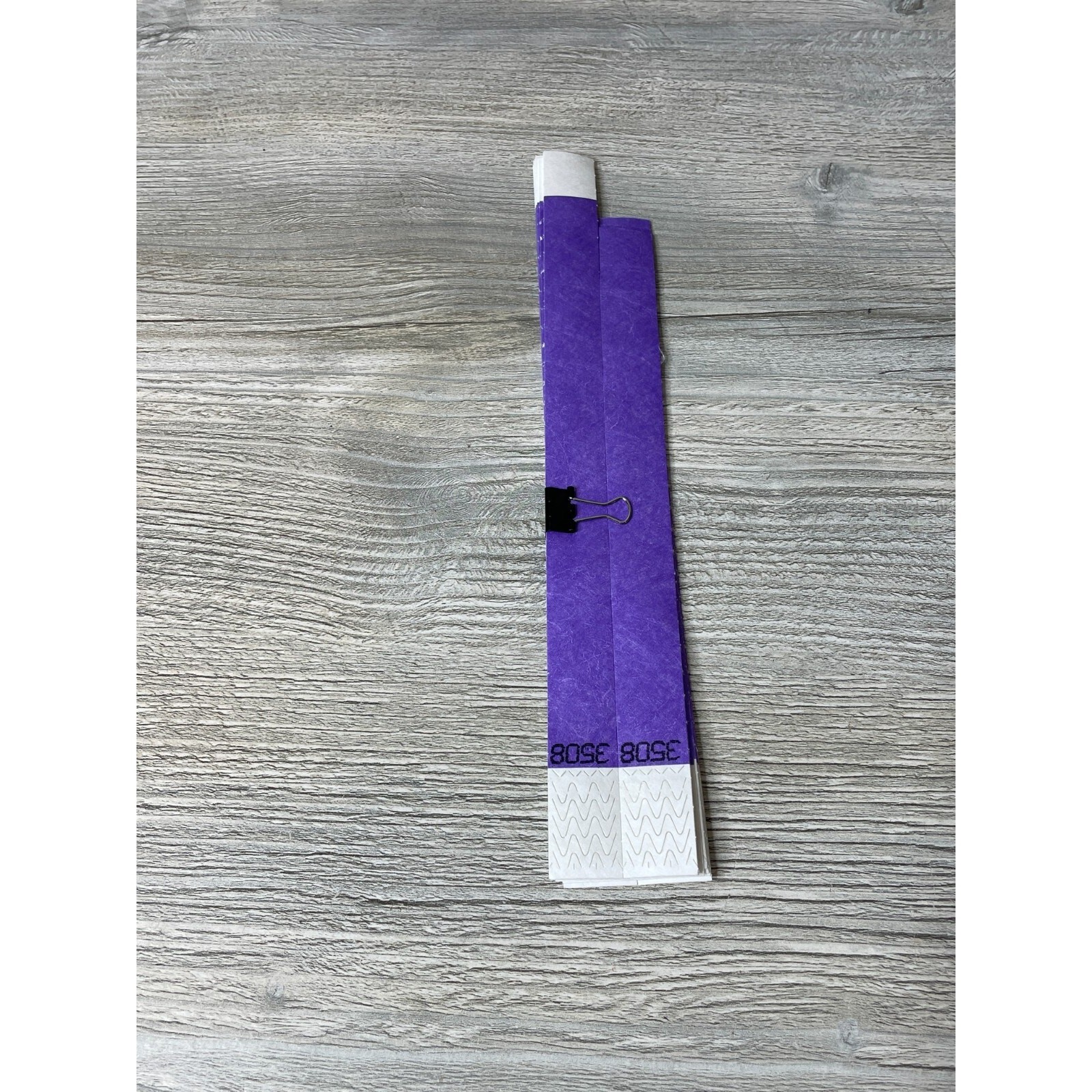 3/4″ NEON YELLOW/PURPLE WRISTBANDS, WRISTBANDS FOR EVENTS, PAPER WRISTBANDS 300