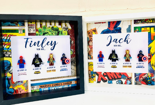 Superhero Gift | Daddy Superhero Gift | Personalised Gift | Photo Frame