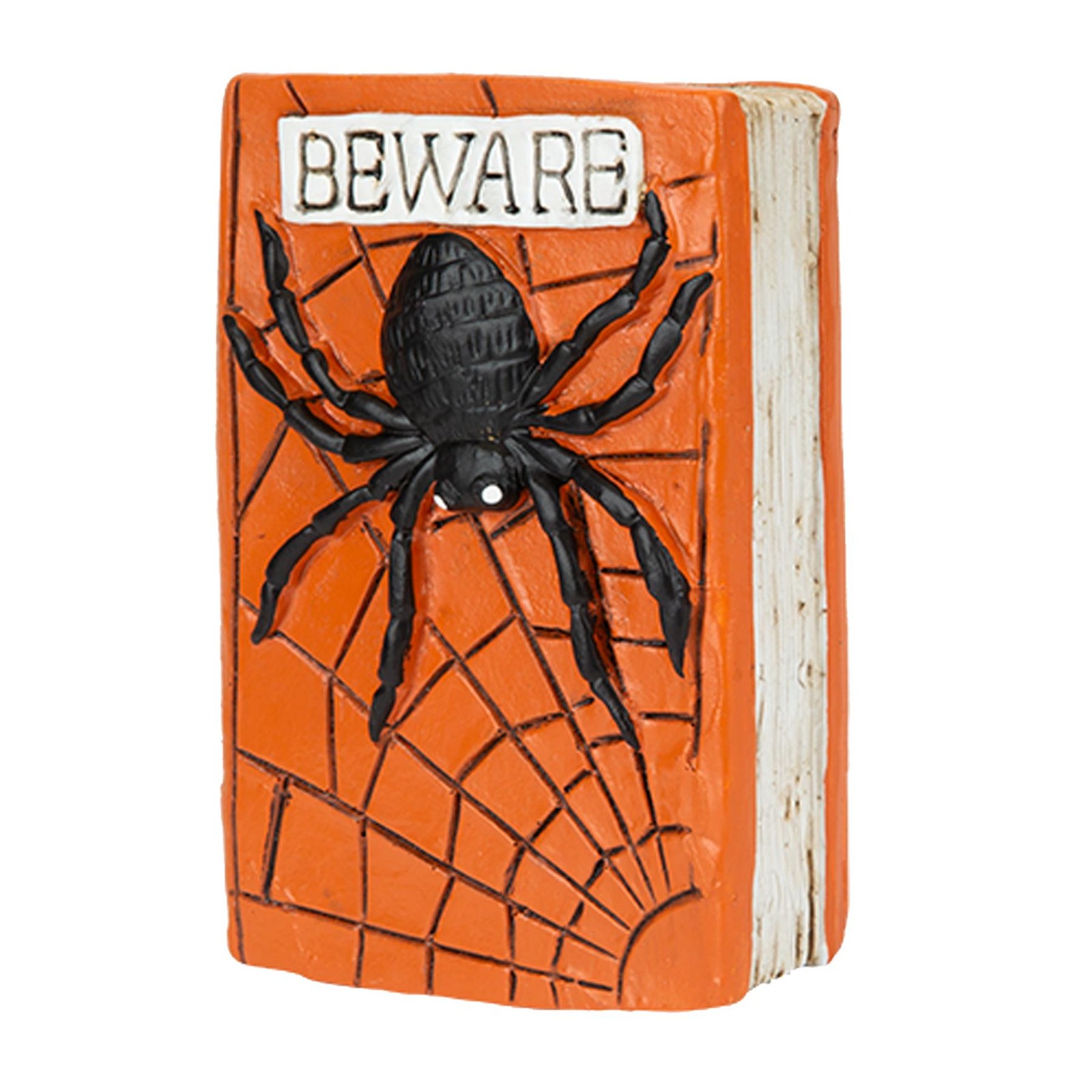 Halloween Book Ornament Set of 3 Decorations 10.5cm x 7cm