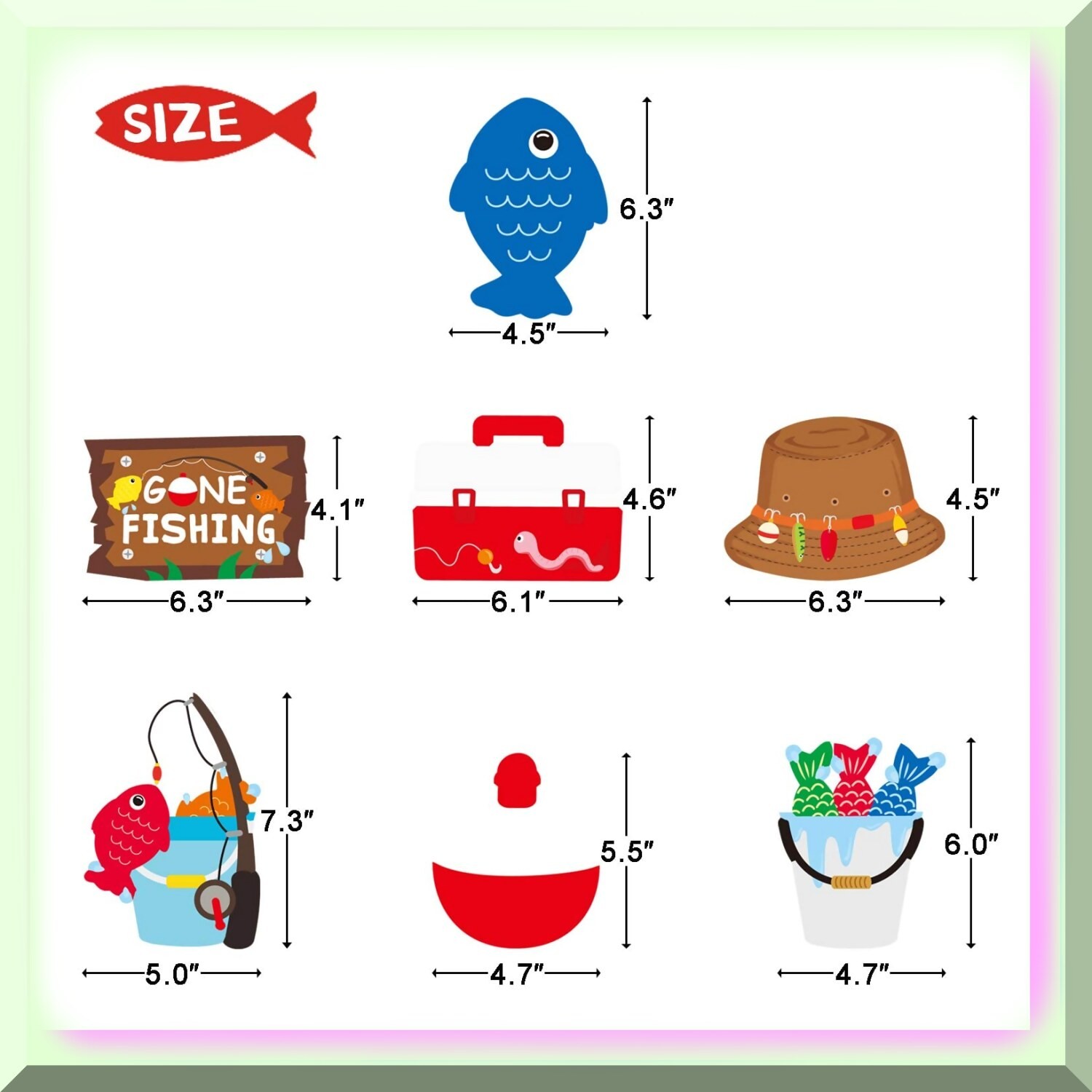 Party Hanging Swirl Decorations Kit for Kids