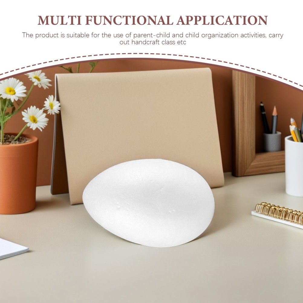 4Pcs Foam Easter Eggs for Hanging Decoration DIY Craft and Easter Party Use