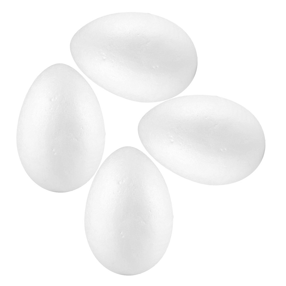 4Pcs Foam Easter Eggs for Hanging Decoration DIY Craft and Easter Party Use
