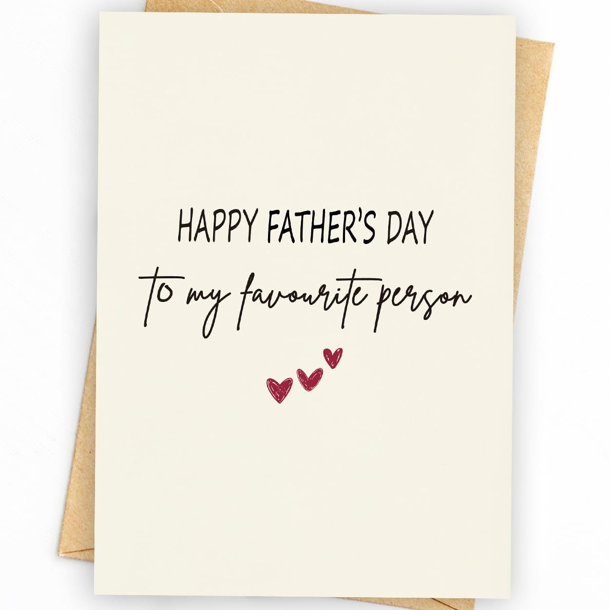 WowBefun Funny Fathers Day Card & Gifts from Wife | 5×7 inches, D Style