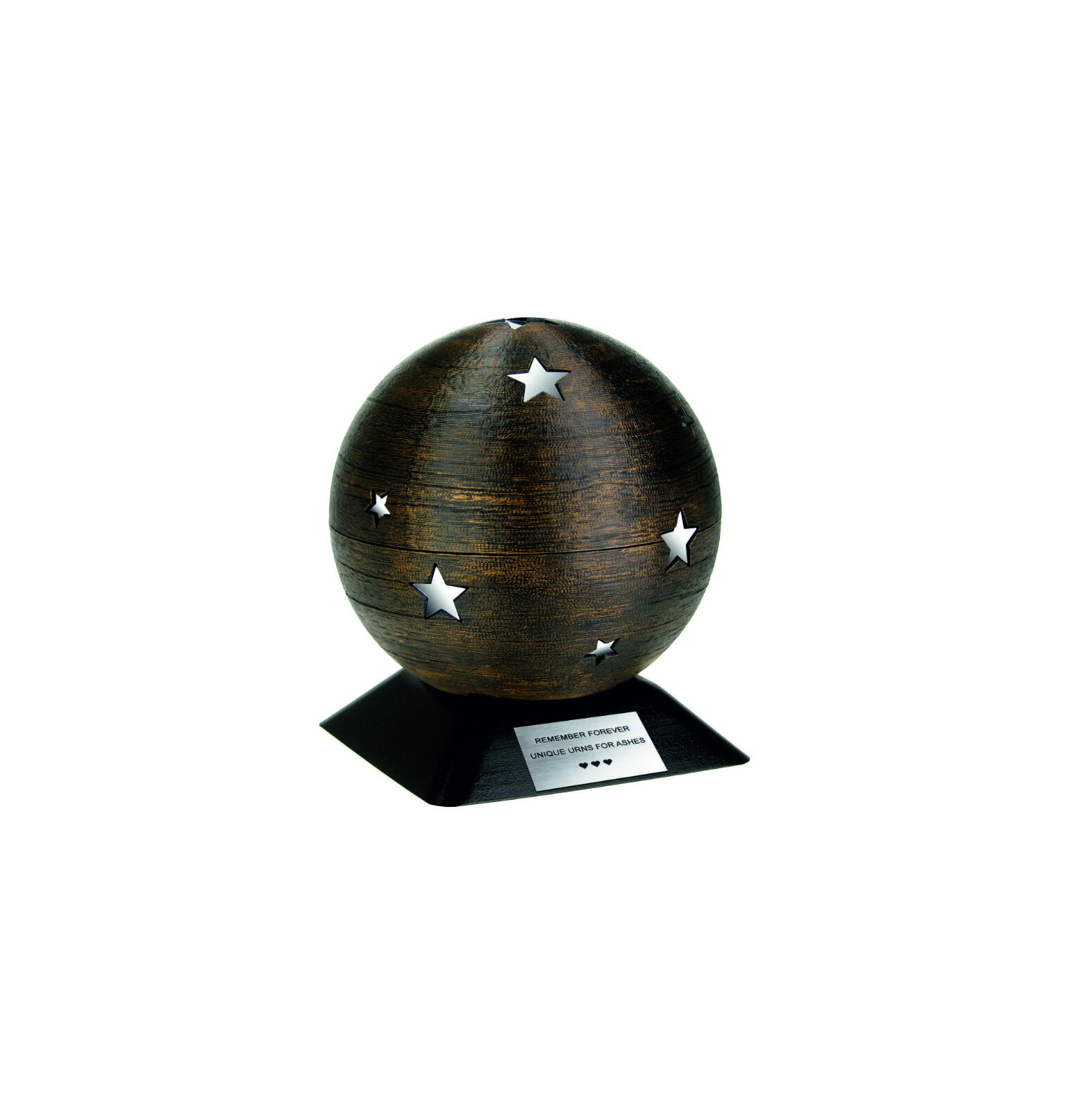 Stars Urn For Ashes With Keepsake, Urn With Stars, Sky Urn, Set of Space Urns