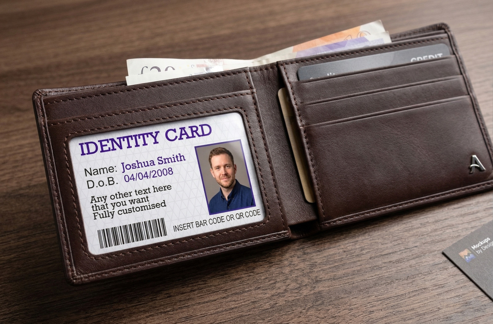 IDENTITY CARD Fully personalised PVC Custom Photo & Text – Fast turnaround