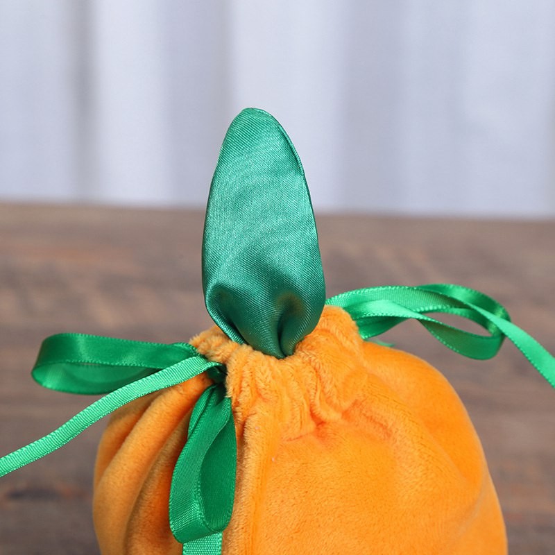 Halloween Candy Bag Christmas Pumpkin For Kids With String Bag Decoration Gift