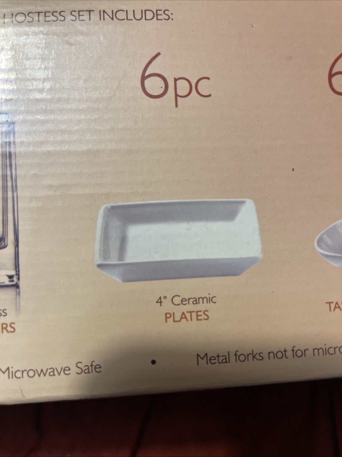 Sweet & Savory 36 Piece Tasting Party Hostess Set New In Box