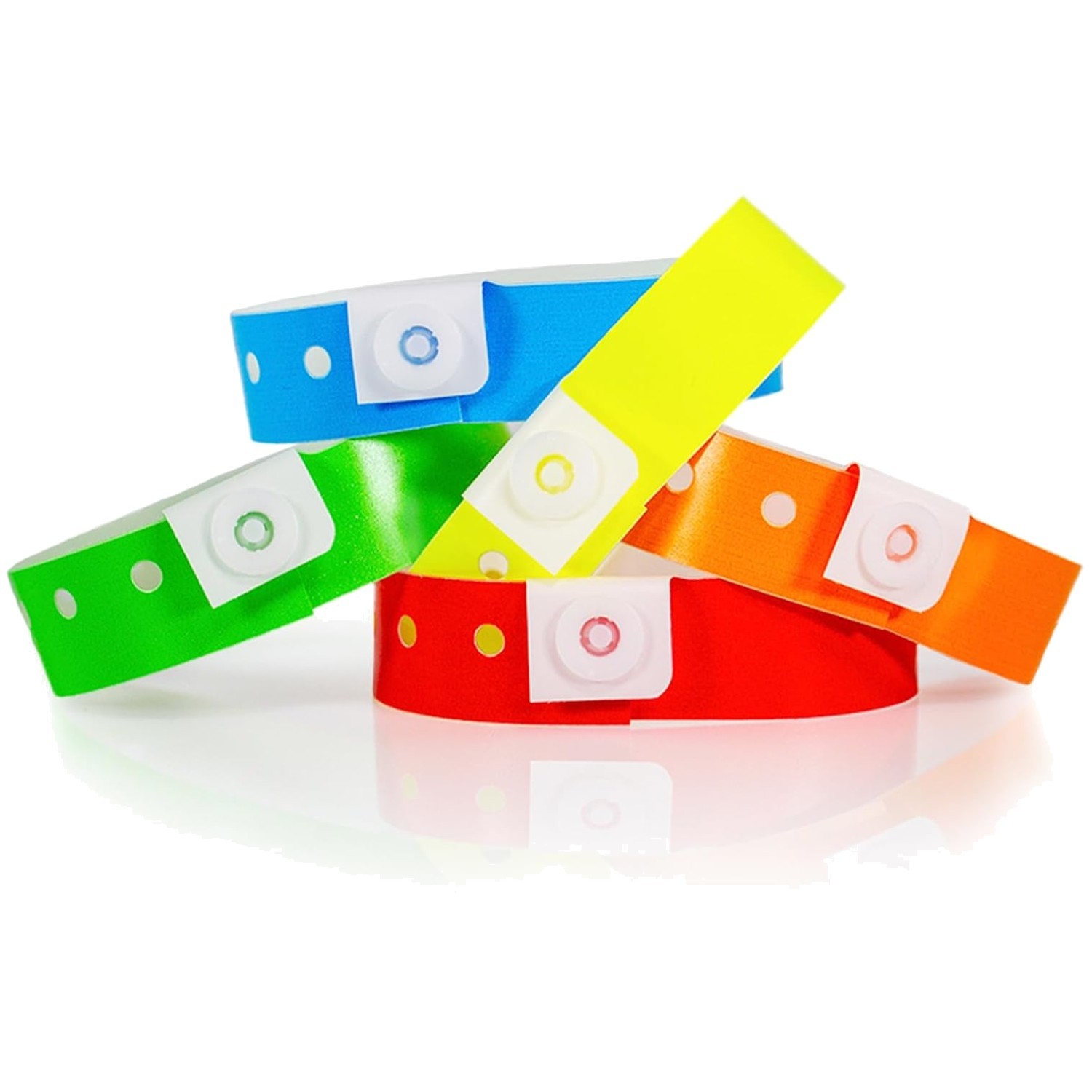 500 Pack Plastic Wristbands – -Grade Bracelets