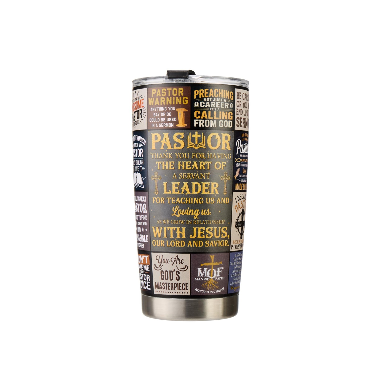 20 Oz Tumbler for Men, Ministry Appreciation, Retirement, Youth Pastor Birthd…