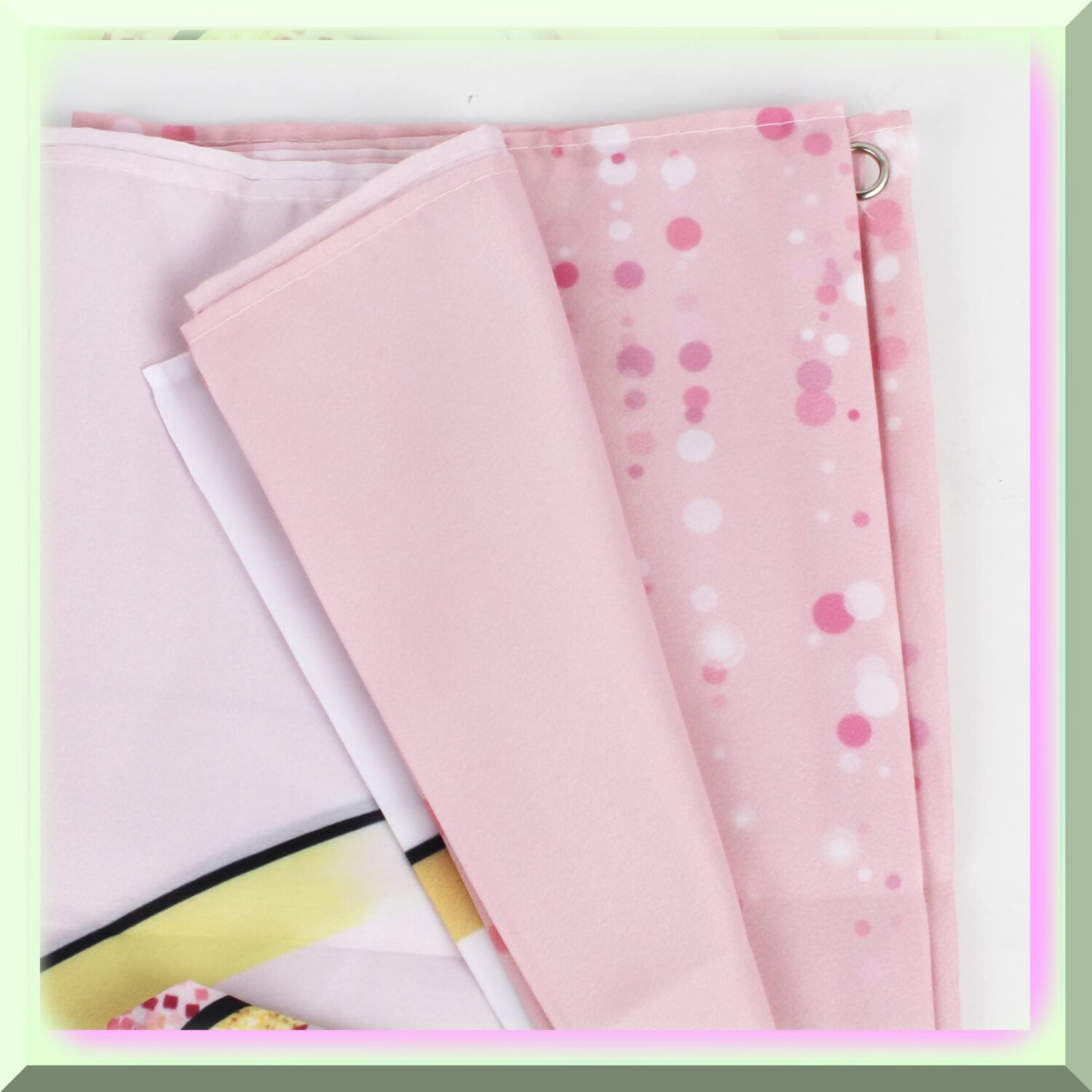 Pink Wedding Engagement Backdrop 6x4ft Polyester Fabric