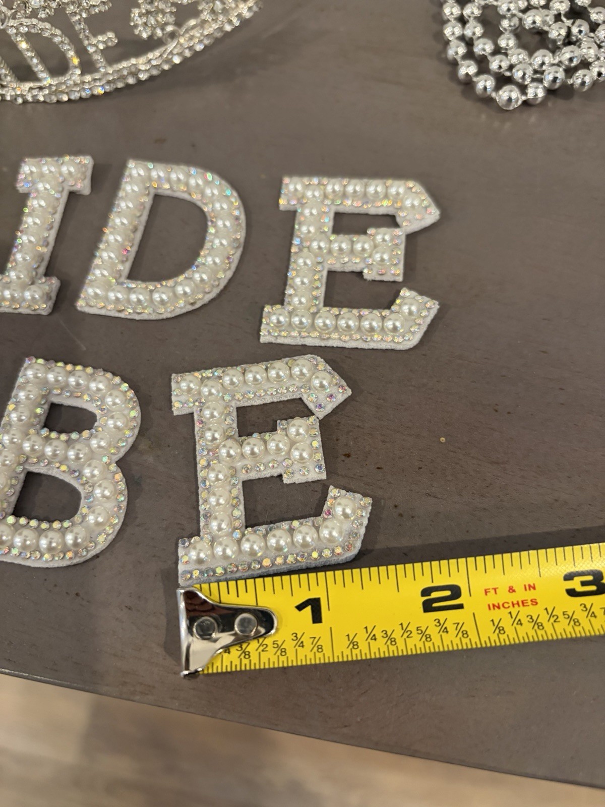 Bachelorette Bride To be Party Favors Crown, Beads, Veil, Bride To Be Letters
