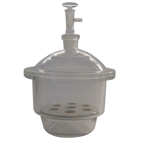 Lab Safety Supply 5Yhu5 Vacuum Desiccator,Glass,Clear,I.D. 150Mm