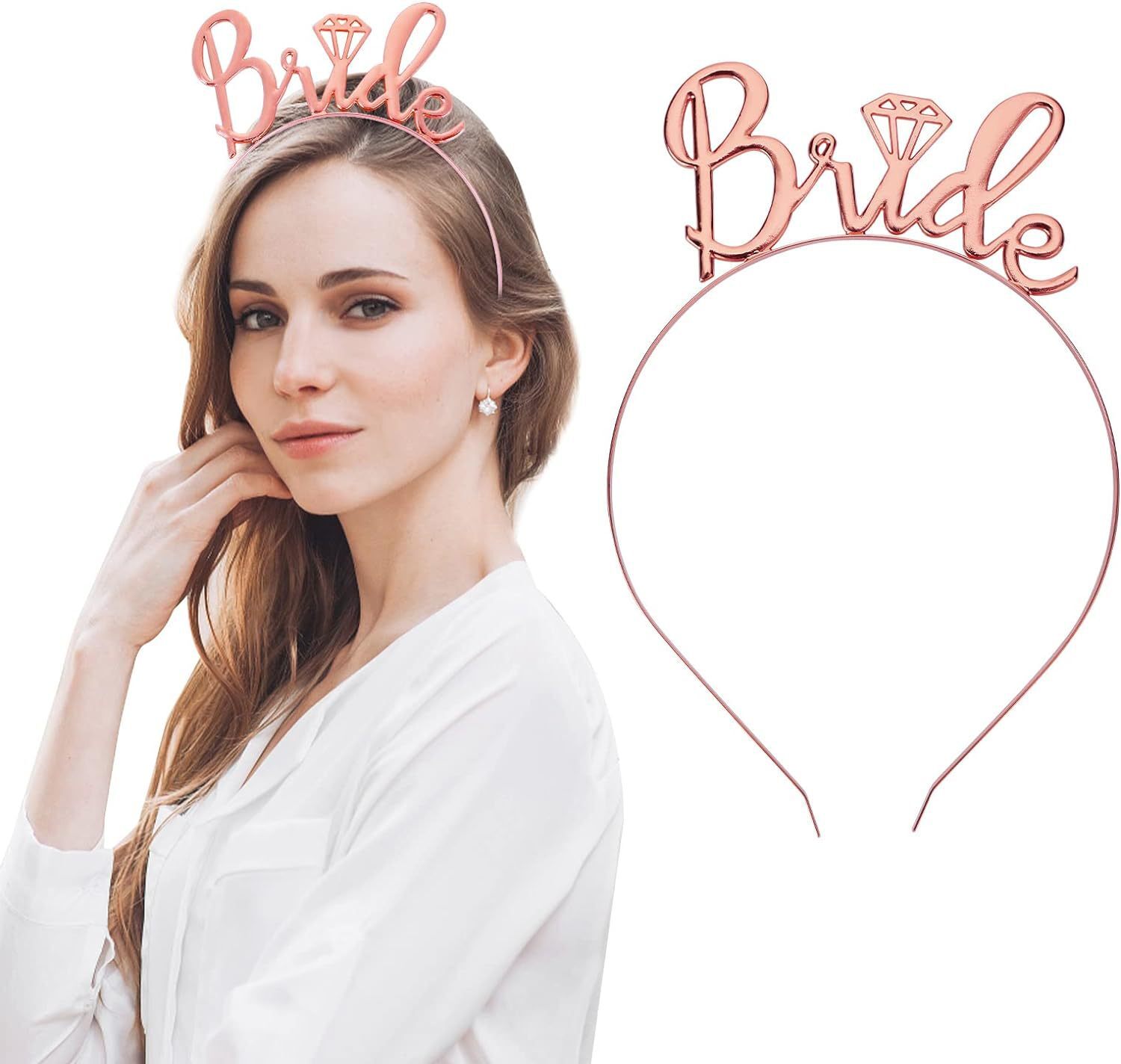 6pcs/set Bride To Be Veil Sash Temporary Tattoo Bachelorette Party Decoration