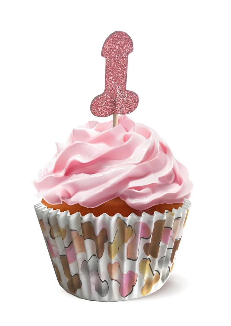 Penis Party Cupcake Set