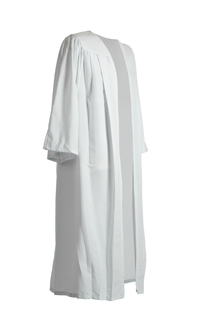 Childrens Choir Gown Age 4 5 6 7-13 Years Nursery White Kids Graduation Costume