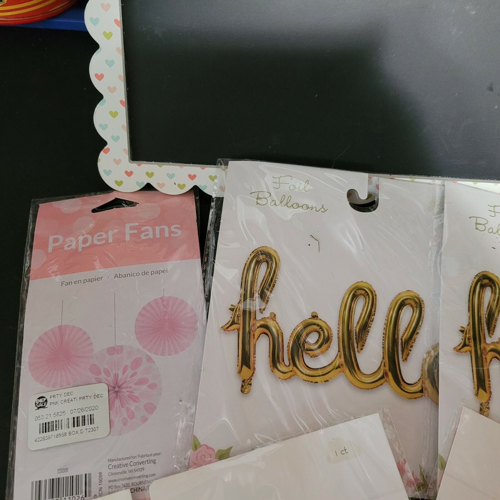 Baby Shower Gift Party Bundle Plates Cutlery Decoration Bags Growth Chart