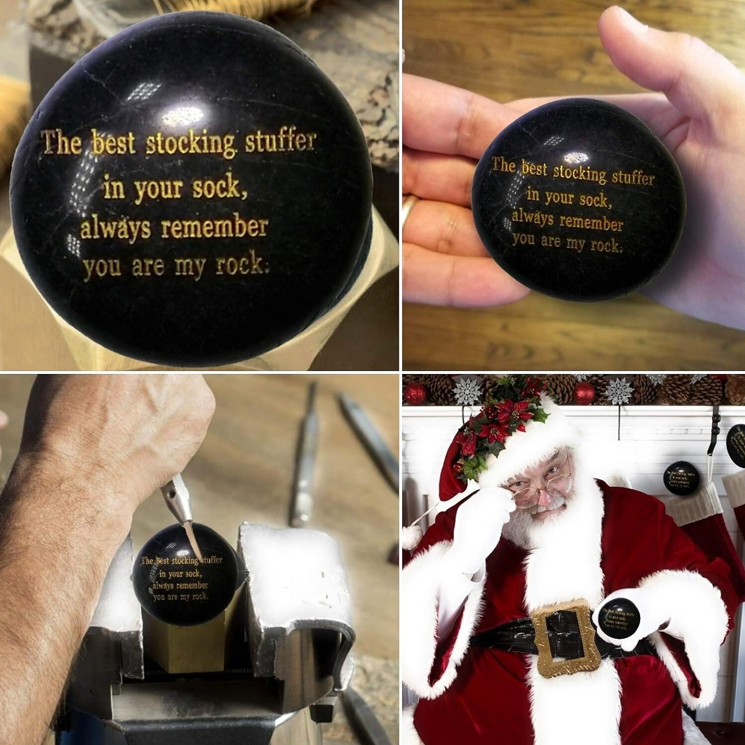 THE BEST STOCKING STUFFER IN YOUR SOCK, ALWAYS REMEMBER, YOU ARE MY ROCK